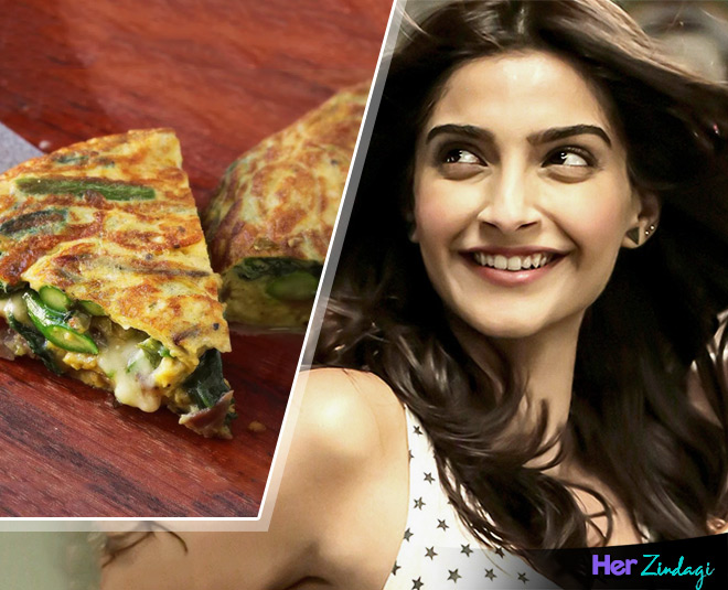 सोनम कपूर को ब्रेकफास्ट में Eggs पसंद हैं sonam breakfast